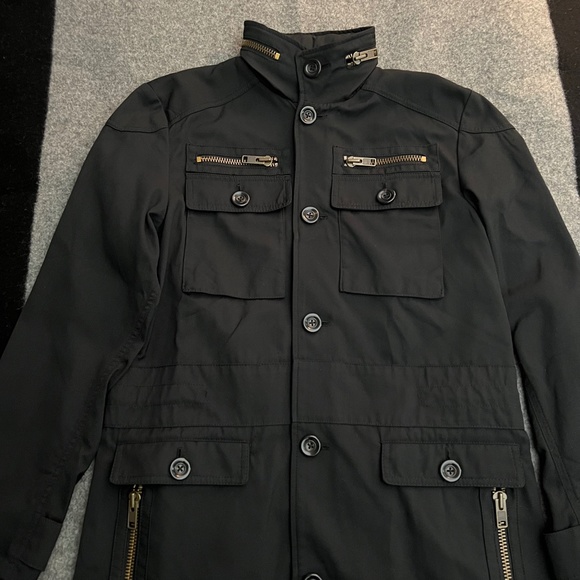 ADAM LIPPES "Adam Plus Eve" Parka in Black - Picture 1 of 16